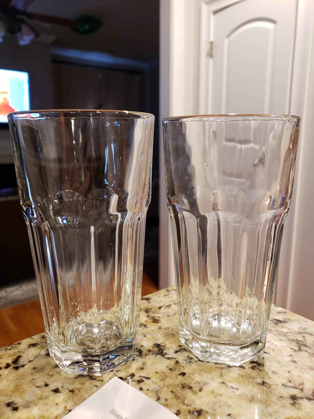 Libbey Gibraltar Drinking Glass Drinking Cup Set, Iconic Heavy Base Bar Glassware Thick Drinking Glasses Set of 12, 16-Ounce Glass Tumbler customer photo 2