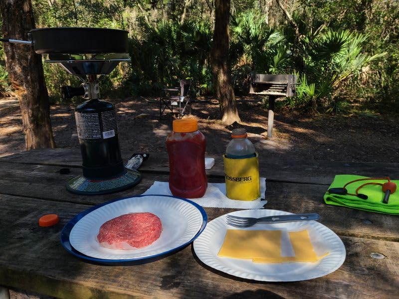 Coleman BottleTop Propane Stove with Adjustable Burner, Portable Camping/Backpacking Cooker with 7650 BTUs of Power for Camping, Tailgating, Grilling, & More customer photo 2