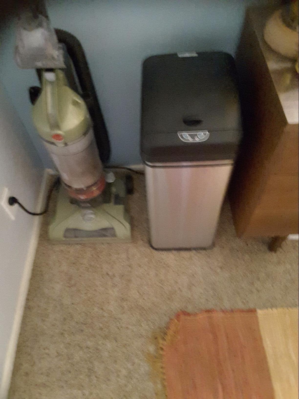 iTouchless 13 Gallon Patented Sensor Trash Can with Lid & Odor Filter, Original Inventor 50L Automatic Kitchen Garbage Bin, Fingerprint-Proof Stainless Steel, Pet-Proof Lock, Soft-Close, Silver customer photo 1