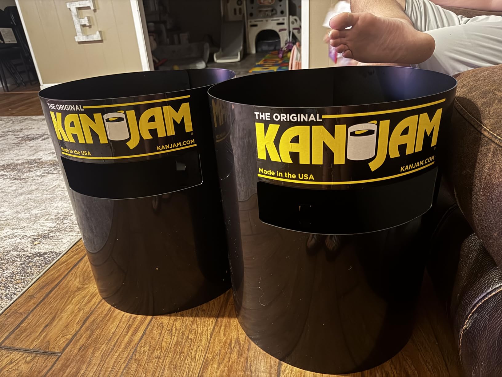 Kan Jam Disc Toss Game - American Made Outdoor Game for The Backyard, Beach, Park, Tailgates - Original, Illuminate, Pro, Travel Edition, and Carry Bag Only customer photo 2