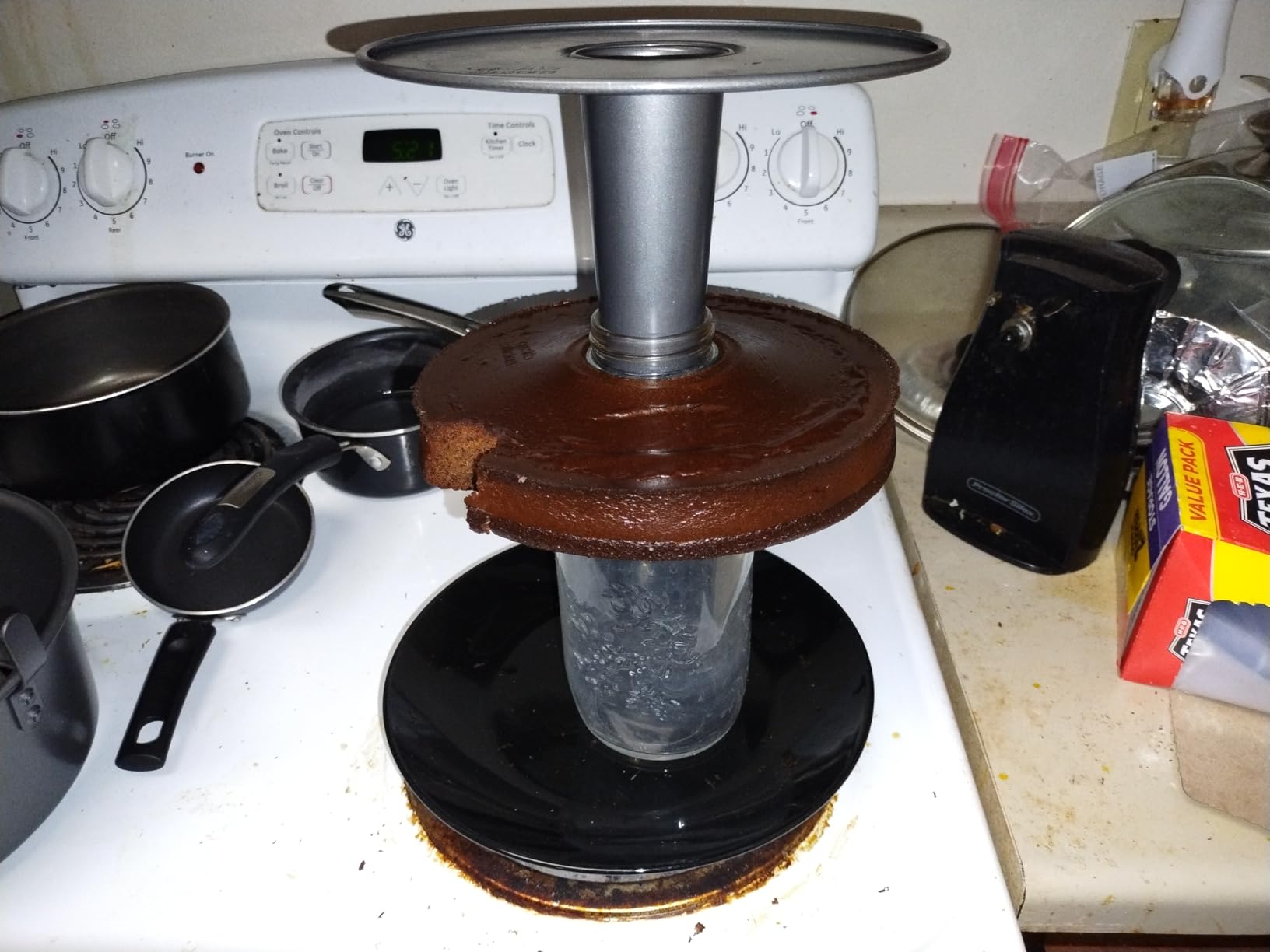 Chicago Metallic Angel Food Cake Pan with Cooling Feet, 2-Piece Nonstick Tube Pan, 9.5 Inch Carbon Steel, Perfect for Pound and Sponge Cakes customer photo 2