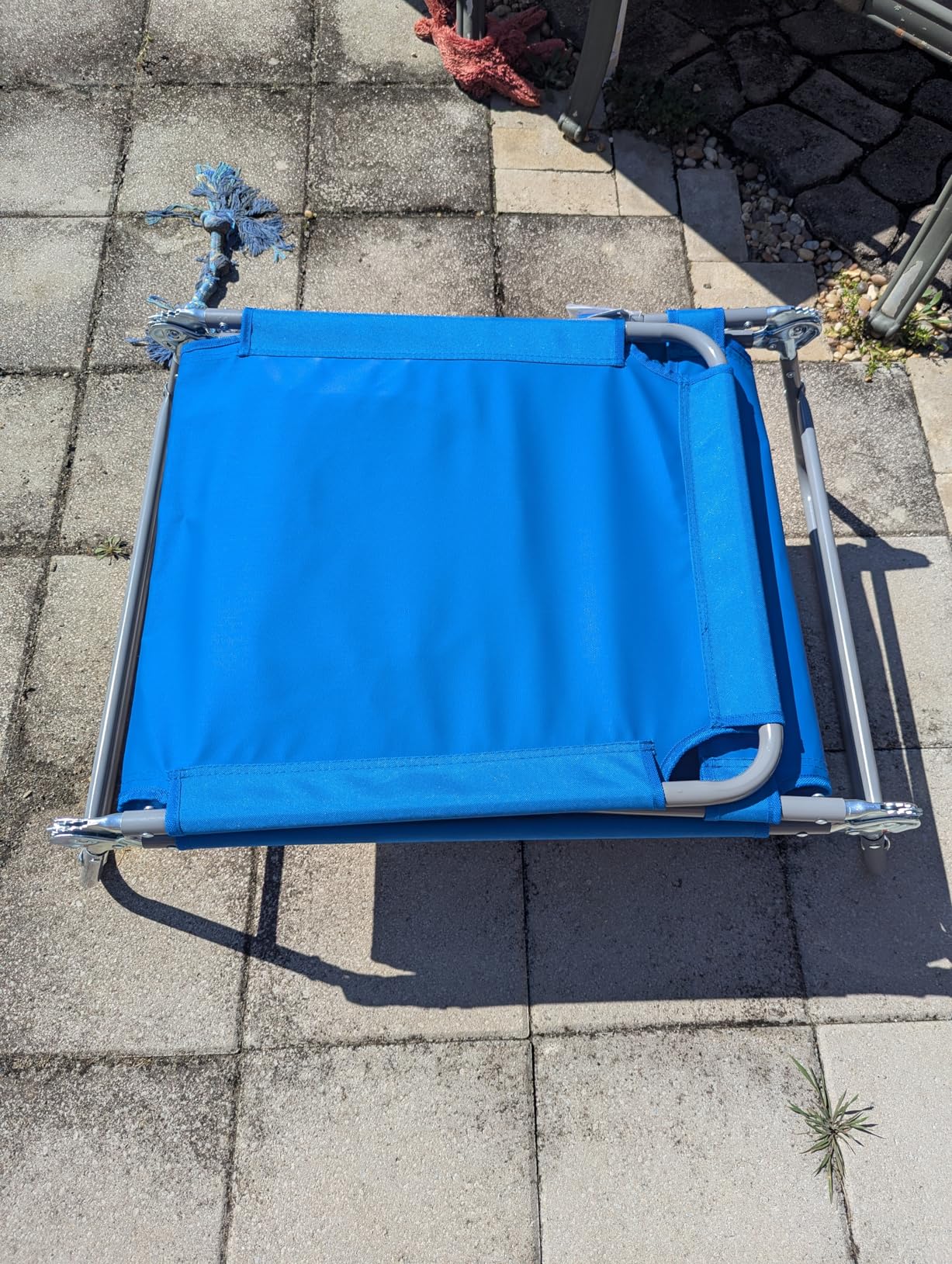 Ostrich the Original Chaise 72 x 22 Inch Lounge Portable Reclining Lounger, Outdoor Patio, Beach, Lawn, Camping, or Pool Tanning Chair, Ocean Blue customer photo 1