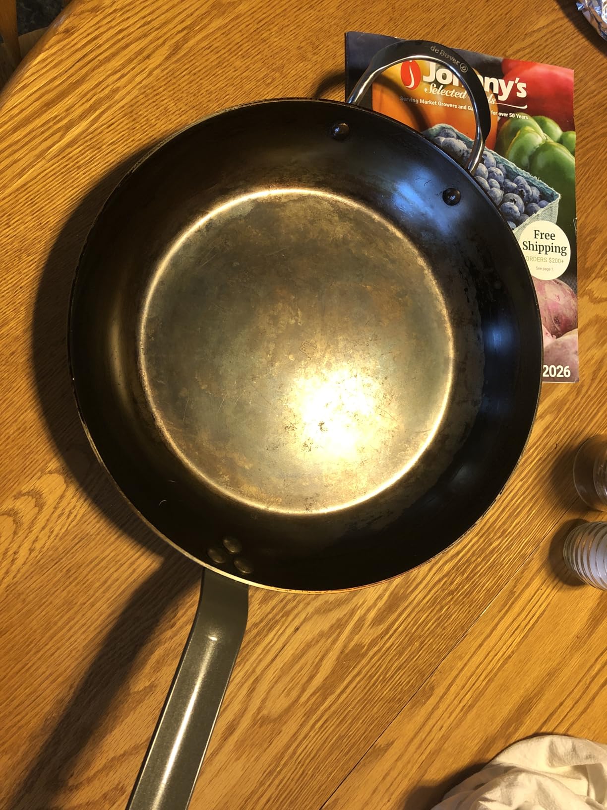 de Buyer MINERAL B Carbon Steel Fry Pan - 8