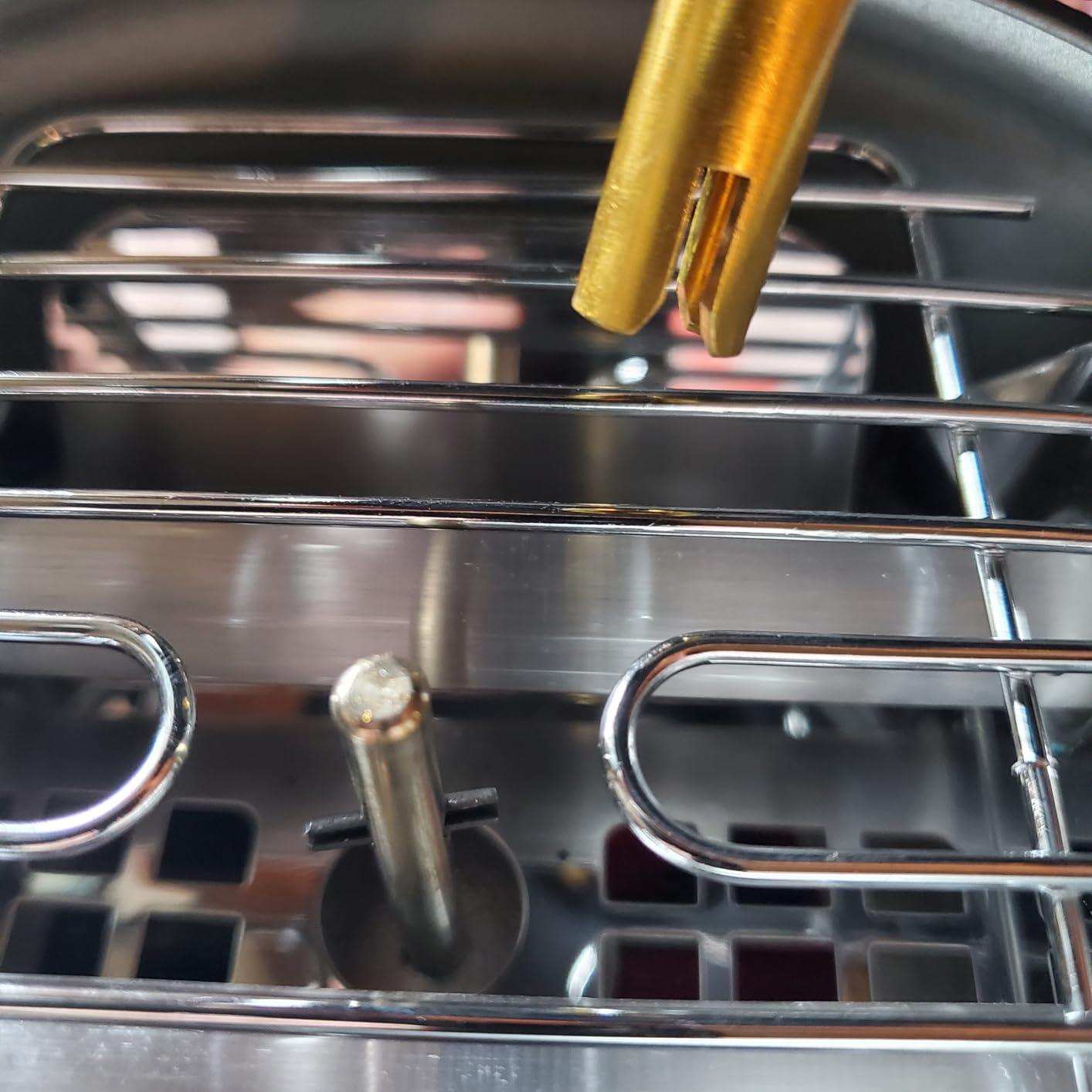 Nostalgia Cotton Candy Machine - Retro Cotton Candy Machine for Kids with 2 Reusable Cones, 1 Sugar Scoop, and 1 Extractor Head - Red customer photo 2