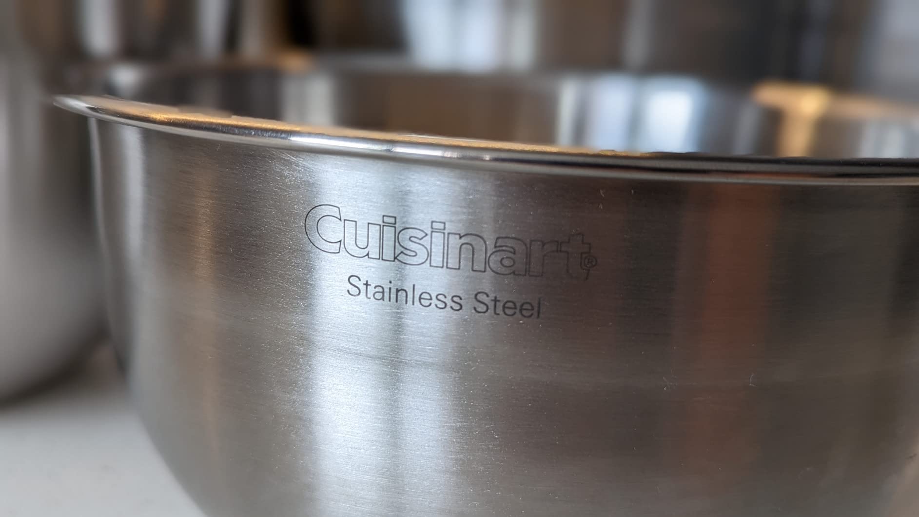 Cuisinart Mixing Bowl Set, Stainless Steel, 3-Piece, CTG-00-SMB customer photo 1