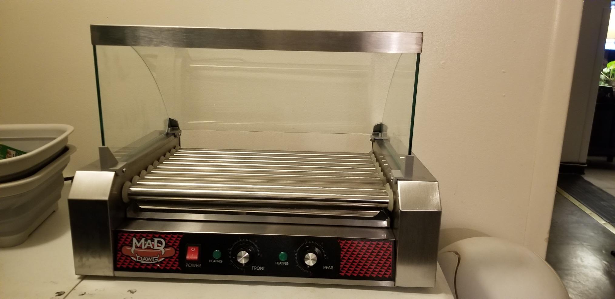 Great Northern Popcorn Hot Dog Roller Machine - Stainless-Steel Cooker with 9 Rollers - Cooks 24 Hot Dogs - Concession Stand Supplies customer photo 2
