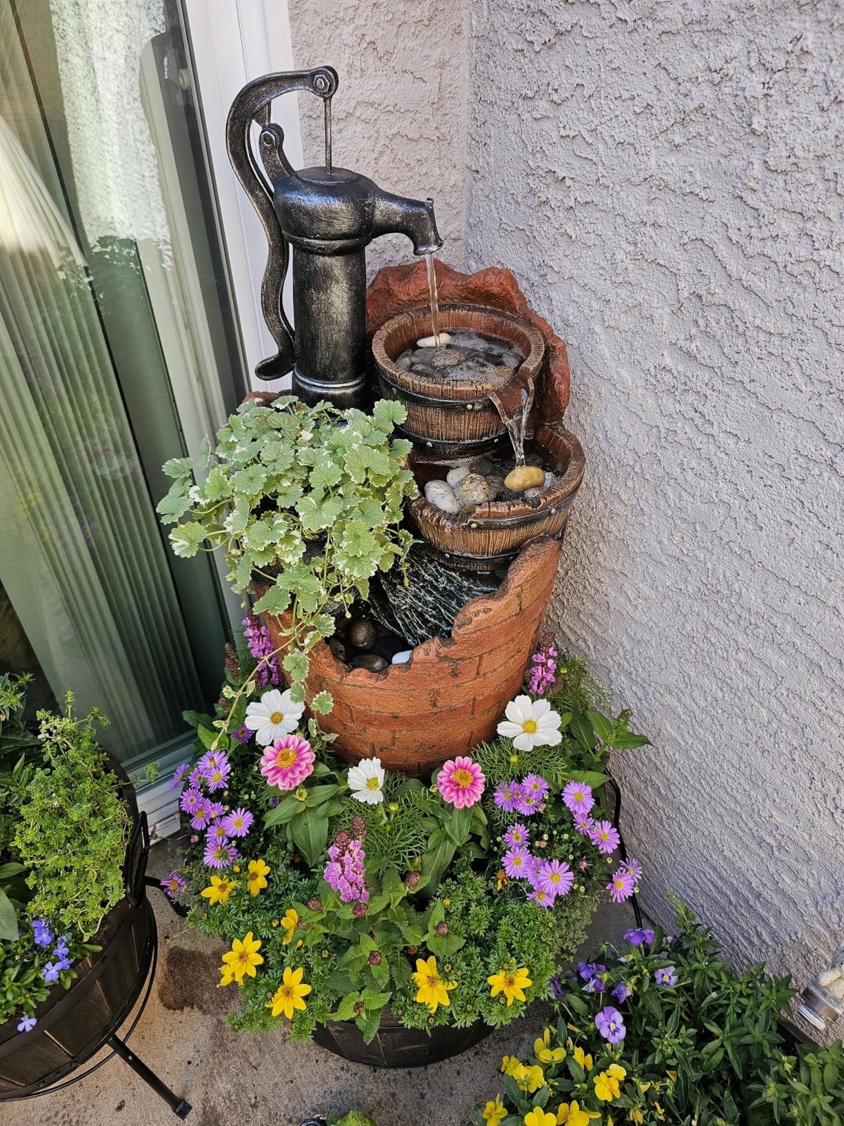 Glenville Water Pump Cascading Water Fountain customer photo 1