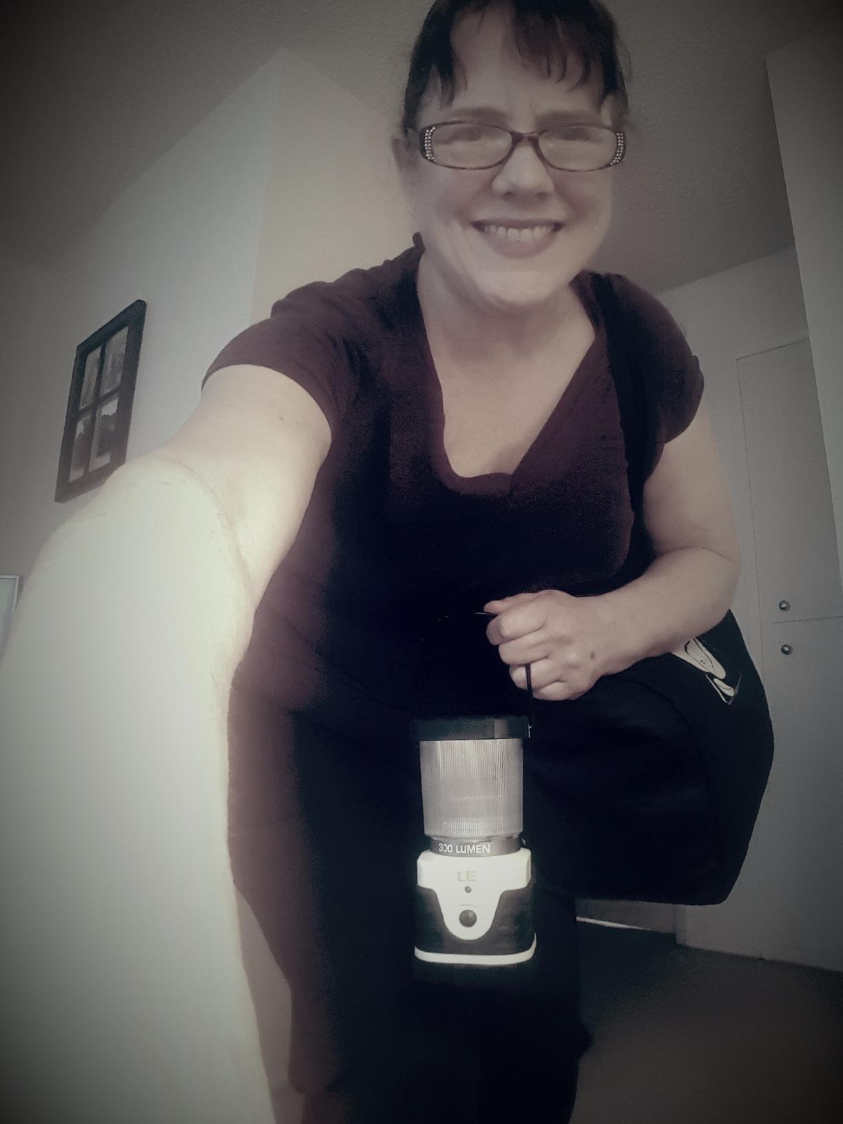 LE 1000LM Battery Powered LED Camping Lantern, Waterproof Tent Light with 4 Light Modes, Camping Essentials, Portable Lantern Flashlight for Camping, Emergency Light, Power Outages, Not Rechargeable customer photo 2