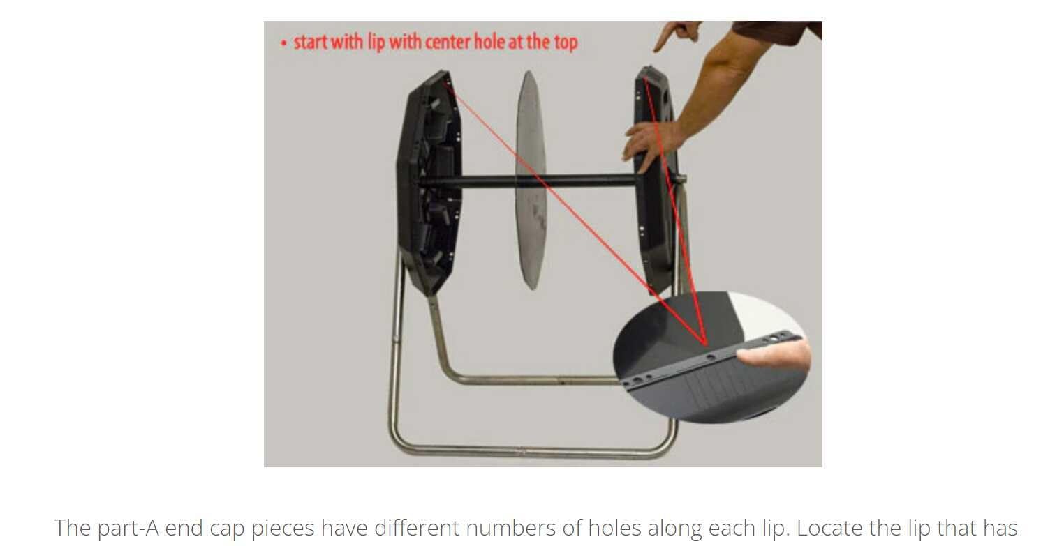 FCMP Outdoor IM4000 Dual Chamber Tumbling Composter Canadian-Made, 100% Recycled Resin - Outdoor Rotating Compost Tumbler Bin for Garden, Kitchen, and Yard Waste, Black (37 Gallon) customer photo 2