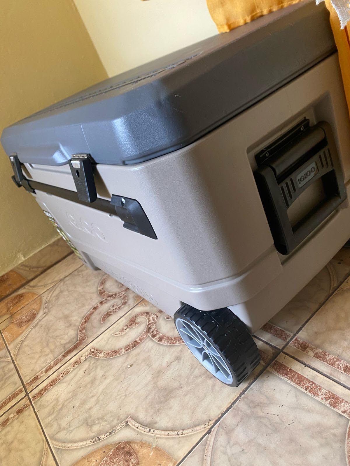 Coleman Xtreme 50qt Rolling Cooler with Wheels, Extra-Walled Insulation Keeps Ice up to 5 Days, Portable Wheeled Hard Chiller customer photo 2