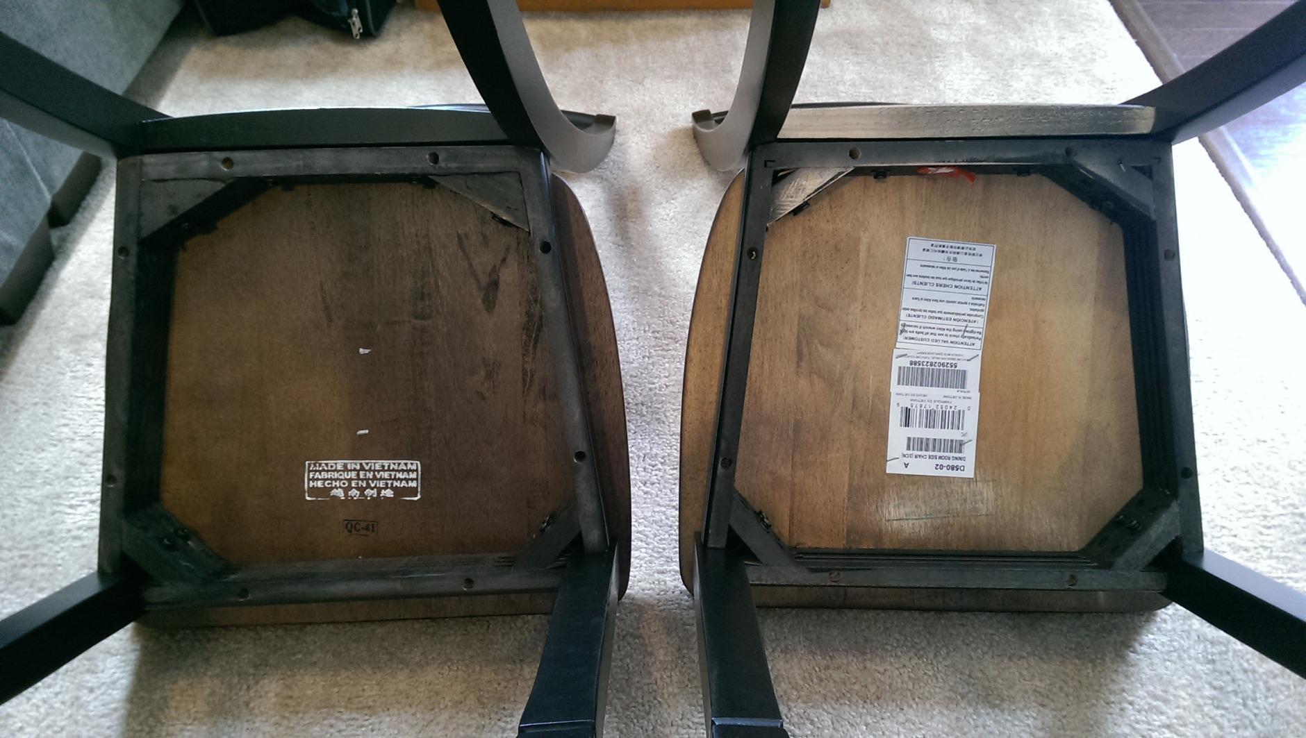 Signature Design by Ashley Whitesburg Cottage Rectangular Dining Bench, Brown & Antique White customer photo 2