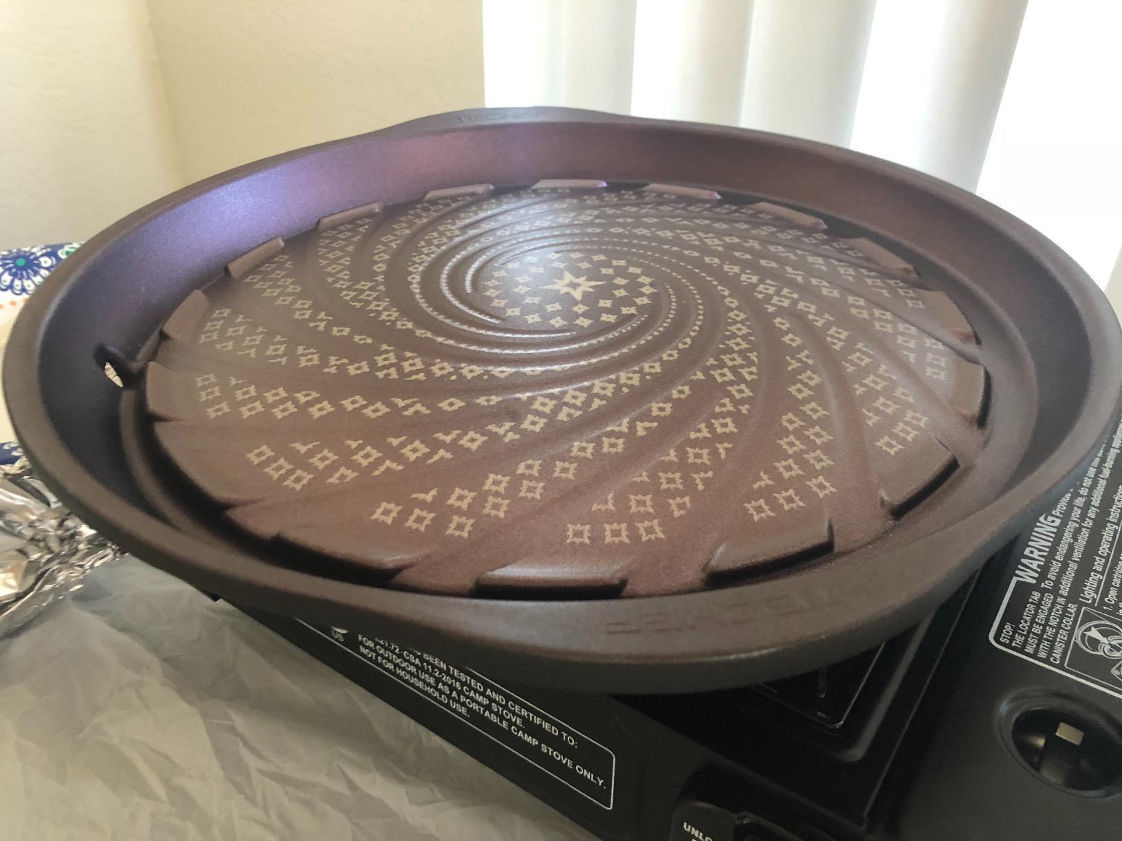 TECHEF - Korean BBQ Nonstick Grill Pan, KBBQ Grill Pan, PFOA-Free, Dishwasher Oven Safe, Made in Korea customer photo 1