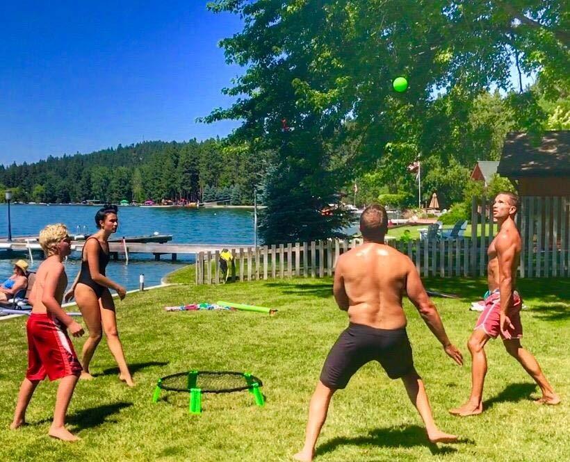 GoSports Slammo Game Set (Includes 3 Balls, Carrying Case and Rules) - Roundnet Game customer photo 1