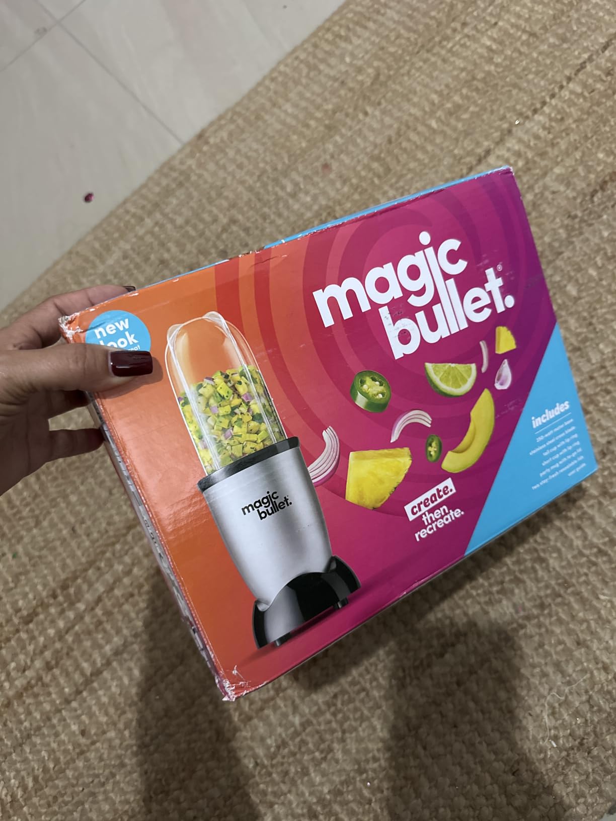Magic Bullet Blender, Small, Silver, 11 Piece Set customer photo 2
