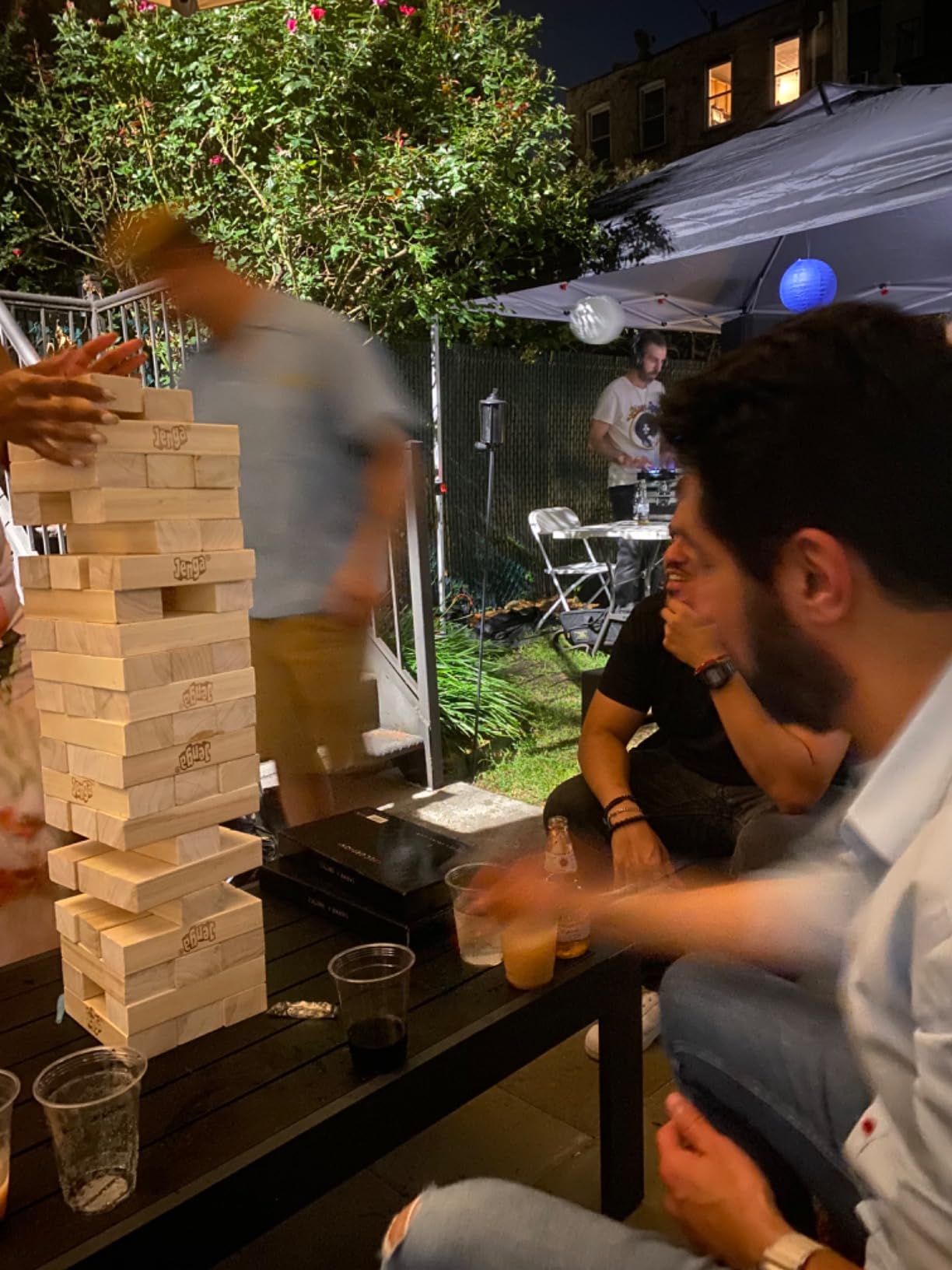 Jenga GIANT - Hardwood Blocks - Stacks to Over 5 feet - Officially Licensed - JS7 customer photo 2