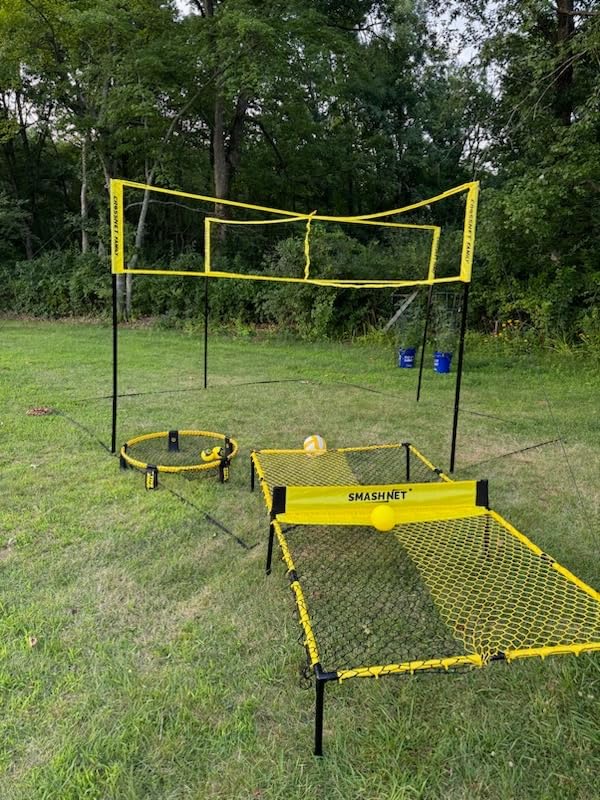 Spikeball Pro Kit (Tournament Edition) - Includes Upgraded Stronger Playing Net, New Balls Designed to Add Spin, Portable Ball Pump Gauge, Backpack - As Seen on Shark Tank TV customer photo 1