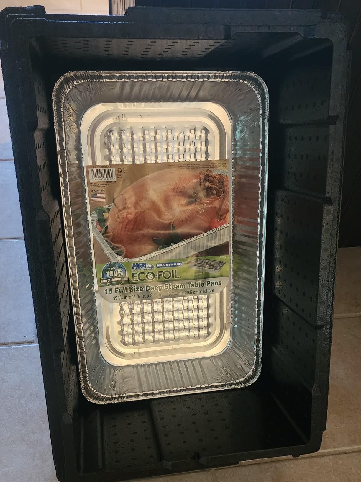 Cam GoBox Top-Loader Food Pan Carrier, Black customer photo 1