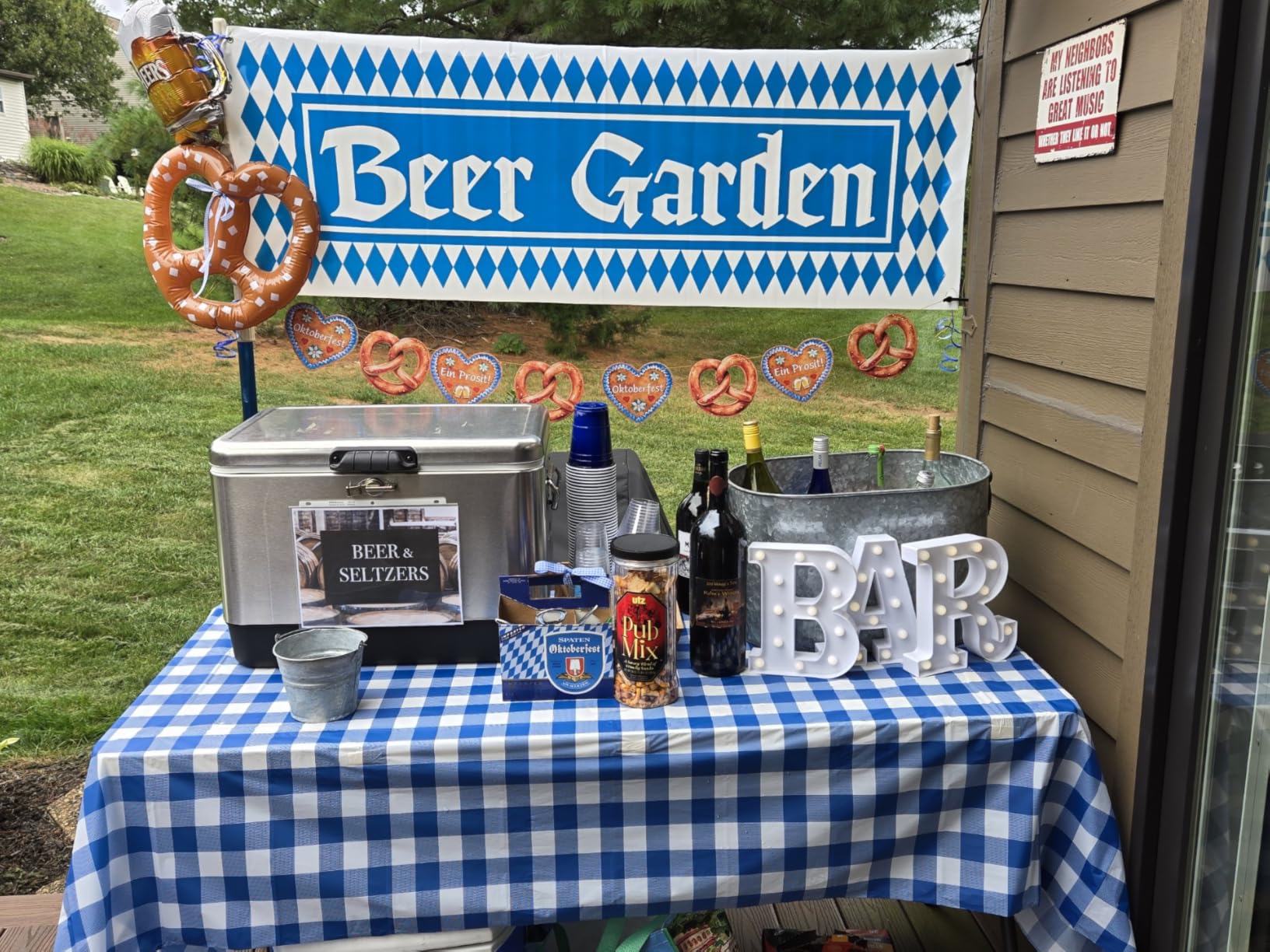 BAR - Illuminated Marquee Bar Sign - Lighted LED Marquee Word Sign - Pre-Lit Pub Sign Light Battery Operated (23.03-in x 8.66-in) customer photo 2