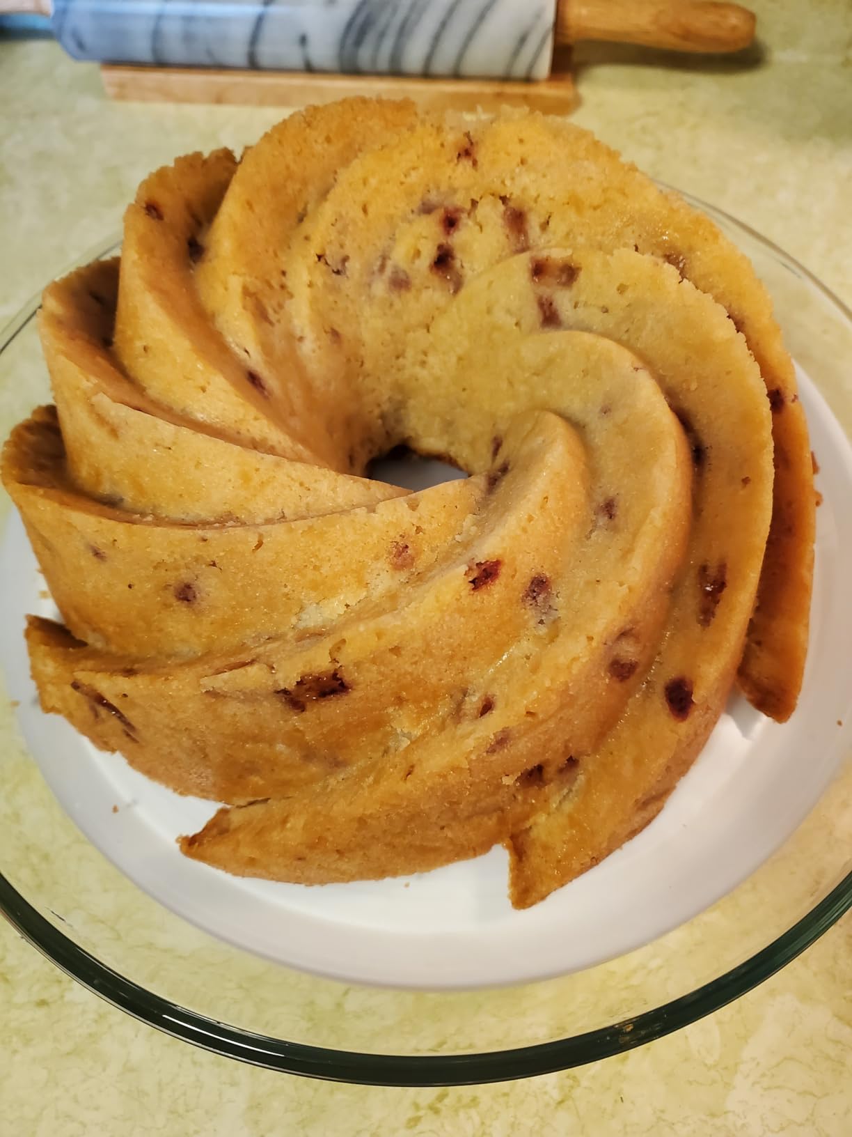 Nordic Ware Heritage Bundt Pan, One, Gold customer photo 2