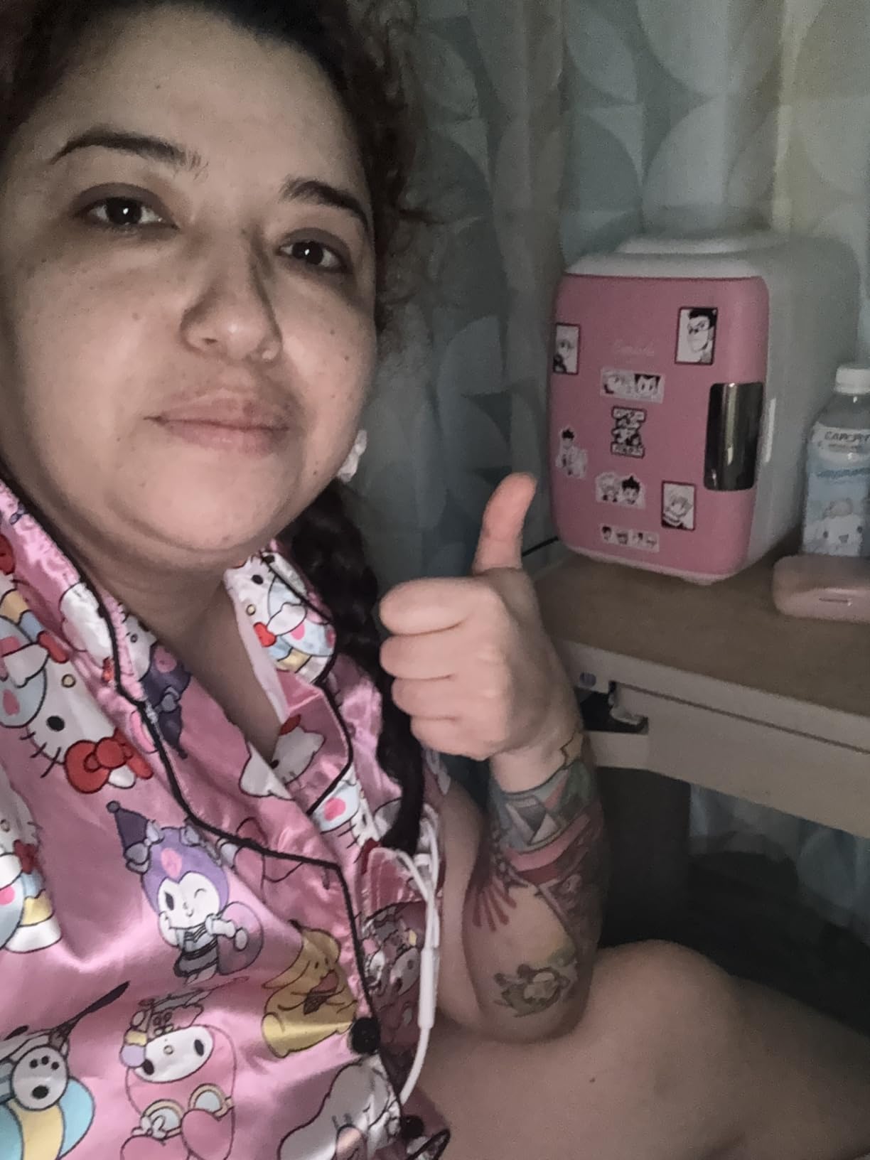 Cooluli Mini Fridge for Bedroom - Car, Office Desk & Dorm Room - Portable 4L/6 Can Electric Plug In Cooler & Warmer for Food, Drinks, Skincare Beauty & Makeup - 12v AC/DC & Exclusive USB Option, Black customer photo 1