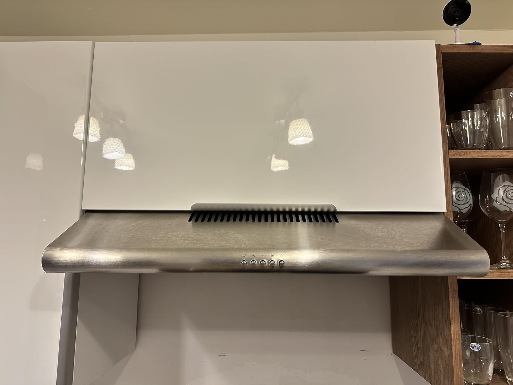 COSMO COS-5MU36 36 in. Delta Collection Ducted Under Cabinet Range Hood, Button Controls, Reusable Filters, LED Lights, Stainless Steel customer photo 1