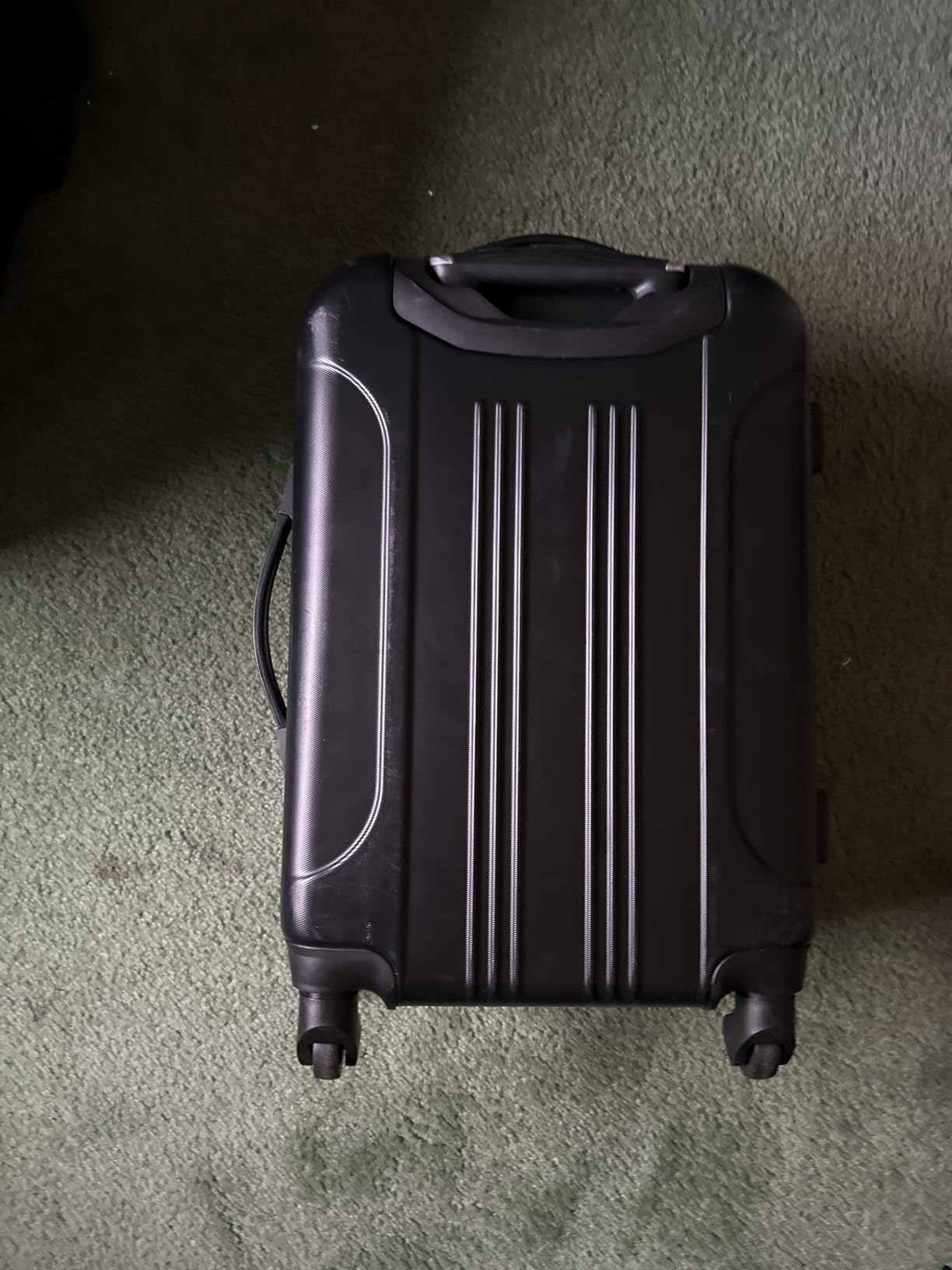 Chicago Hardside Expandable Spinner Luggage, Teal, 22