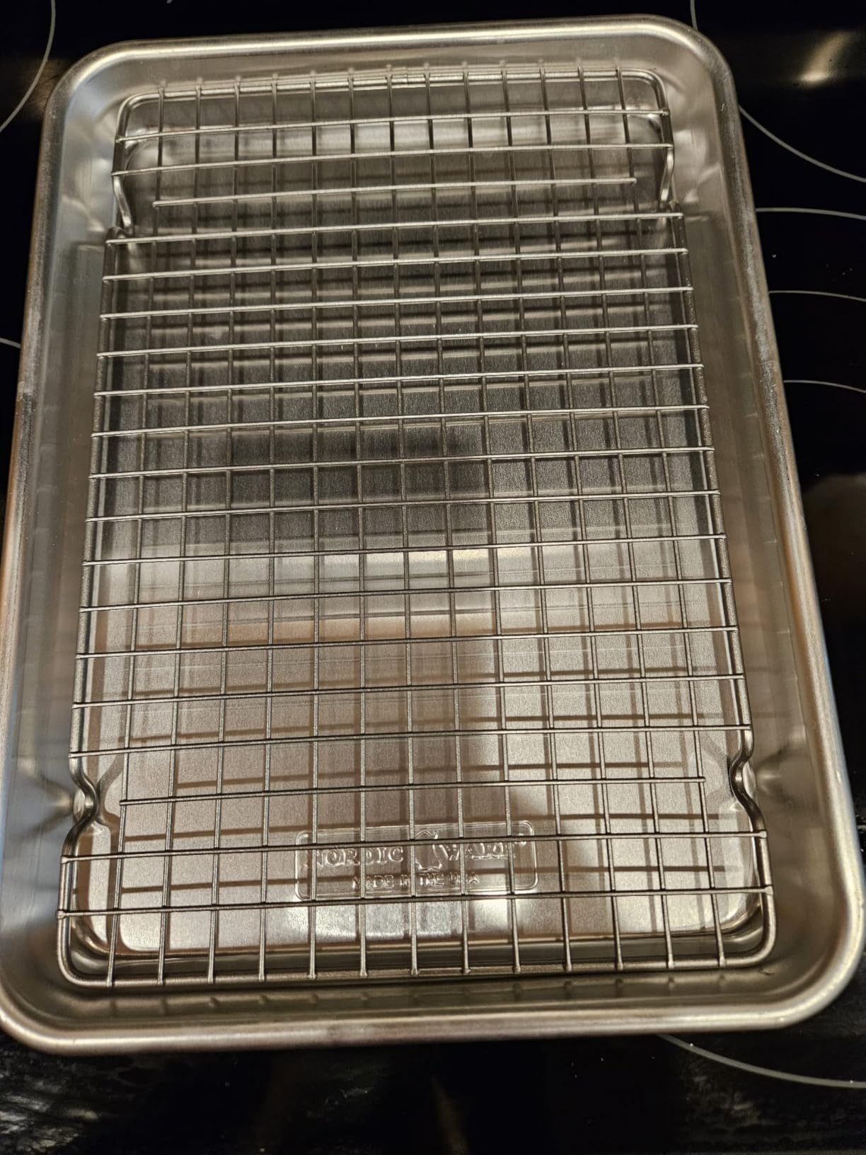 Nordic Ware Naturals Quarter Sheet, 2-Pack, Natural customer photo 1