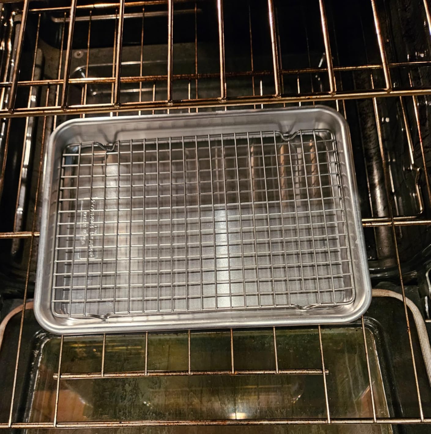 Nordic Ware Naturals Quarter Sheet, 2-Pack, Natural customer photo 2