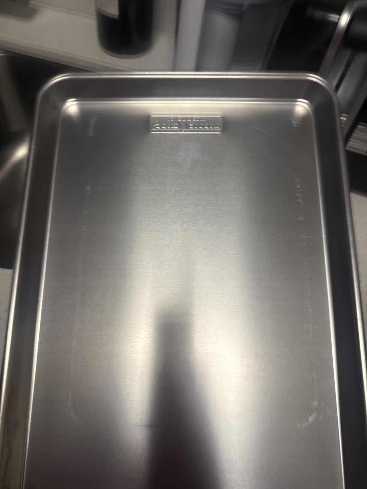 Nordic Ware Naturals 3 Piece Set - USA Made Aluminum Commercial Quality Sheet Pan for Baking or Roasting, Encapsulated Galvanized Steel Rim Prevents Warping; Half Sheet, Jelly Roll and Quarter Sheet customer photo 1