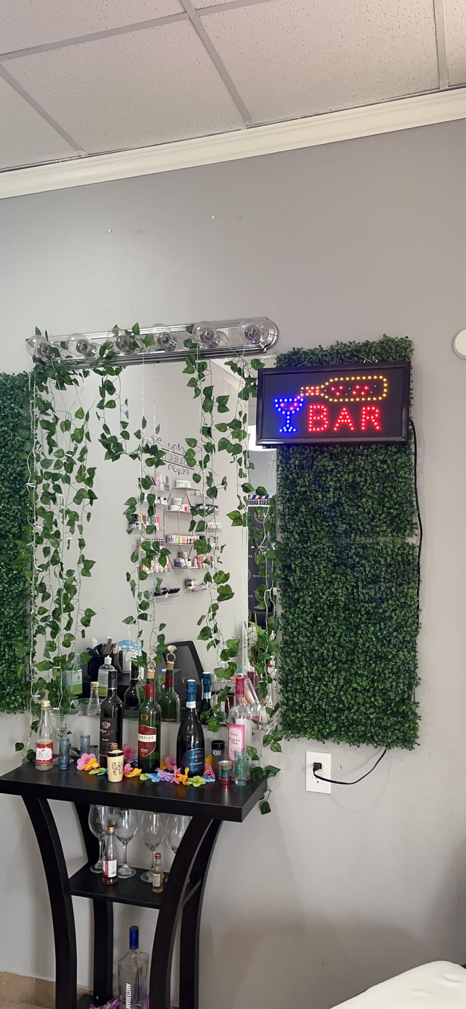 LED Bar Sign - Neon Electric Display Sign with Animation and Energy Efficient LEDs for Homes, Businesses, and Events by Lavish Home customer photo 2