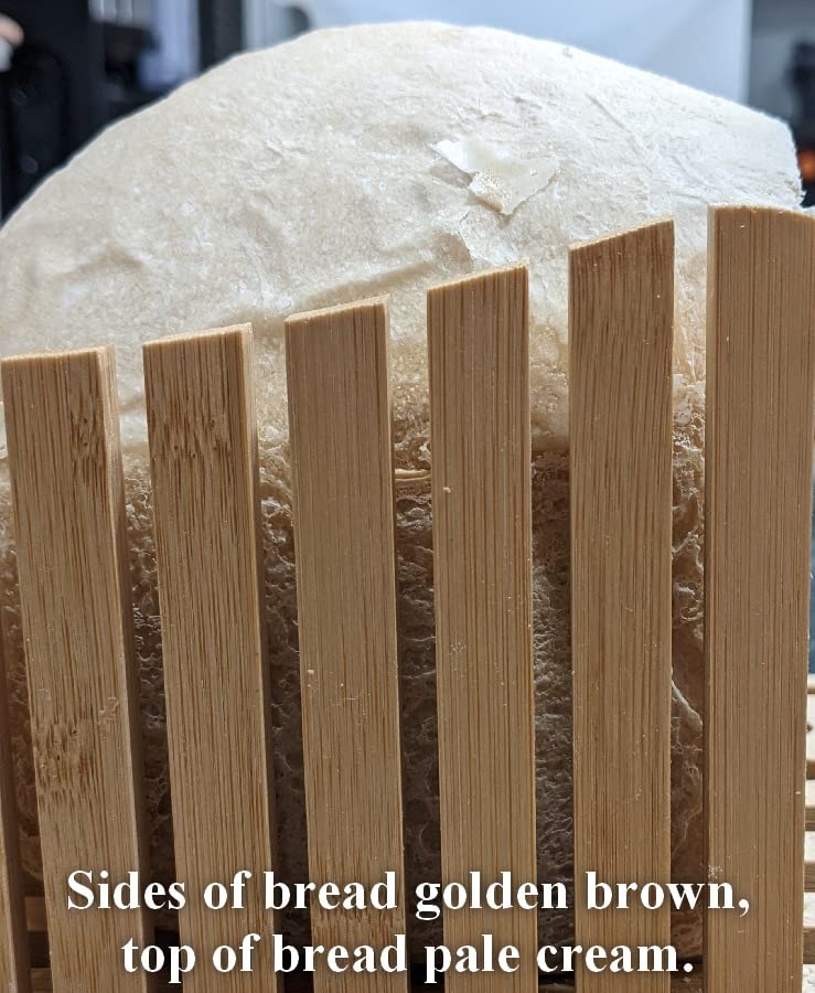 KBS Pro 710W 2LB Bread Maker, Stainless Steel 17-in-1 Smart Bread Machine with Healthy Ceramic Pan, Automatic Nut Dispenser, Tempered Glass Touch Panel, 3 Crust Colors, 15H Timer& Keep-Warm, Recipes customer photo 2