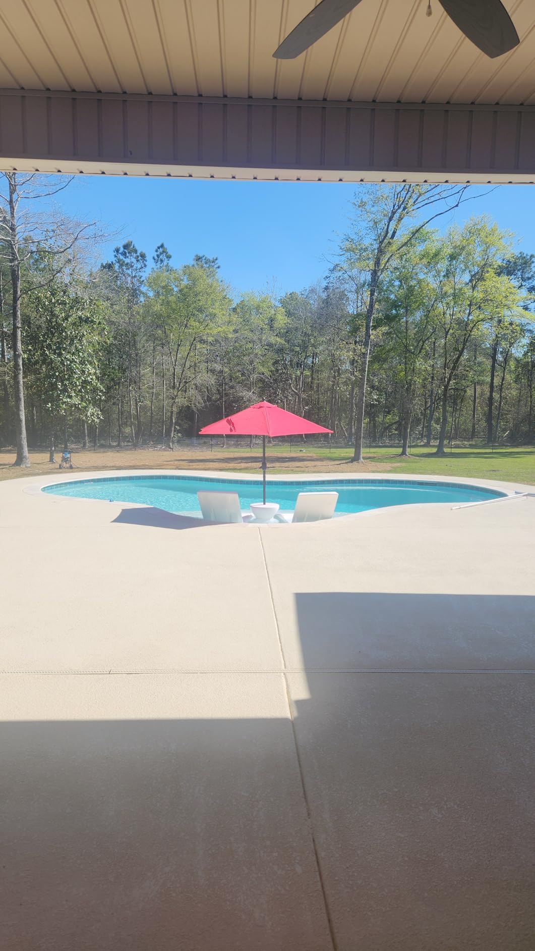 Sunnyglade 7.5' Patio Umbrella Outdoor Table Market Umbrella with Push Button Tilt/Crank, 6 Ribs customer photo 1