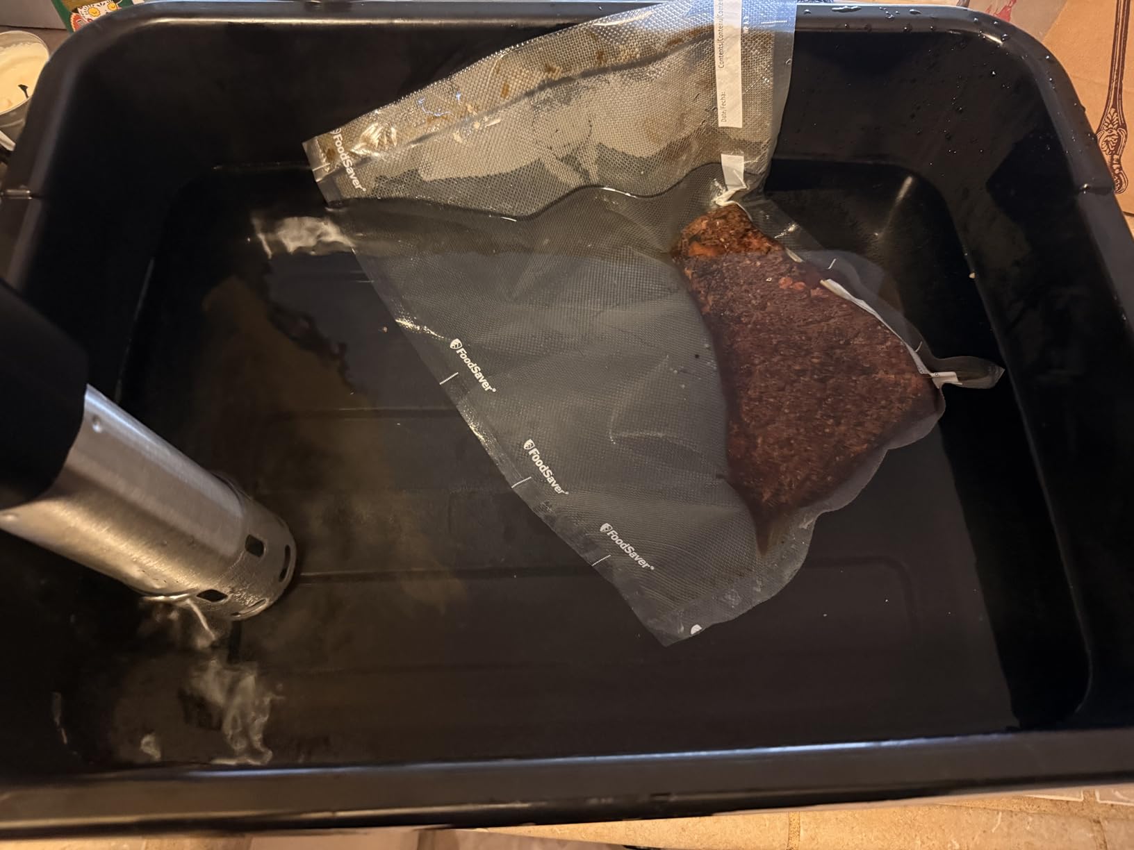 INKBIRD WIFI Sous Vide Cooker ISV-100W, 1000 Watts Sous Vide Machine Immersion Circulator with 14 Preset Recipes on APP & Calibration Function, Thermal Immersion, Fast-Heating with Timer customer photo 2