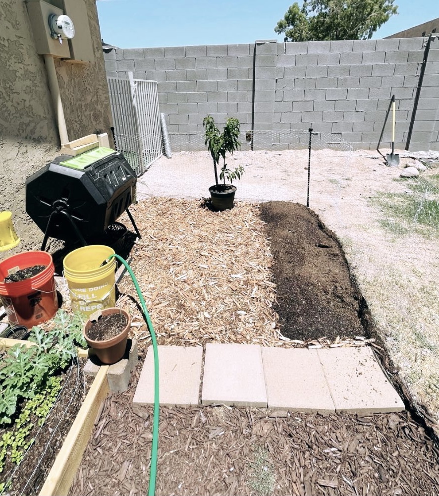 SQUEEZE master Compost Bin 43 Gallon Outdoor Tumbler composters Garden Tumbling or Rotating Compost Green Door customer photo 2