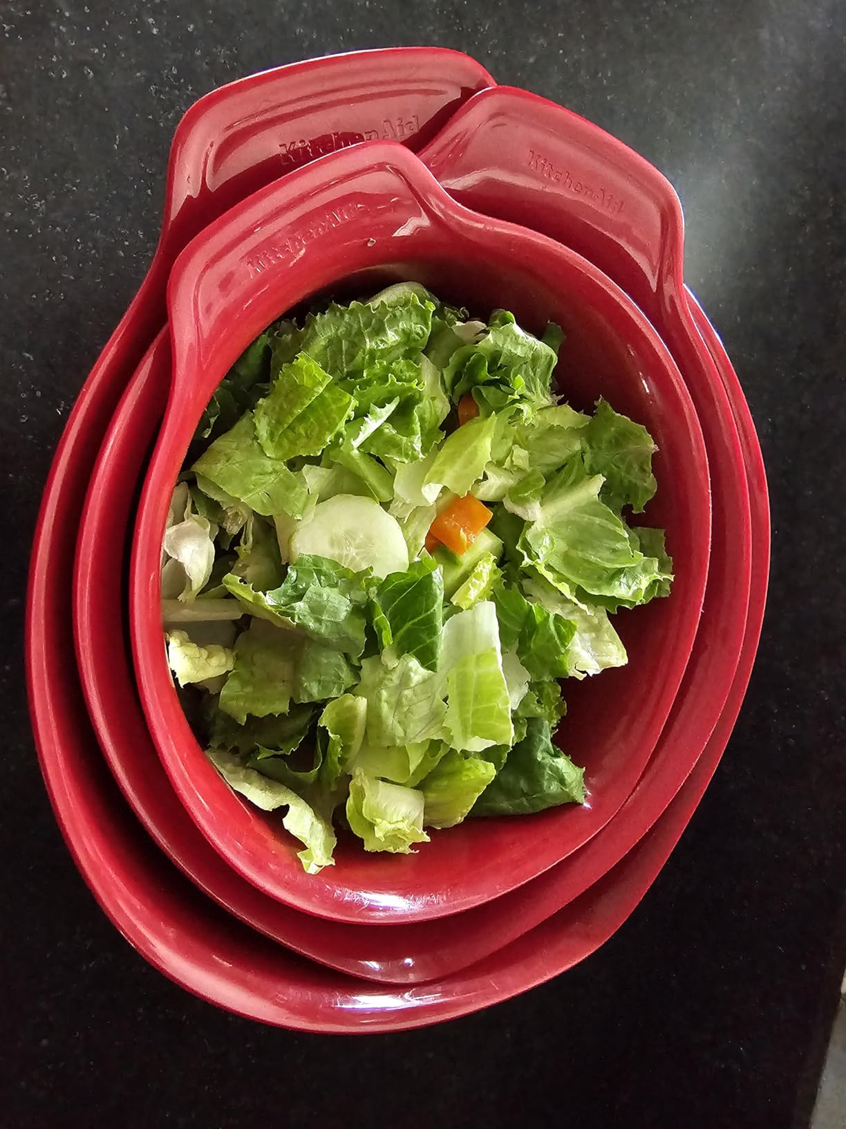 KitchenAid Classic Mixing Bowls, Set of 5, Pistachio customer photo 2