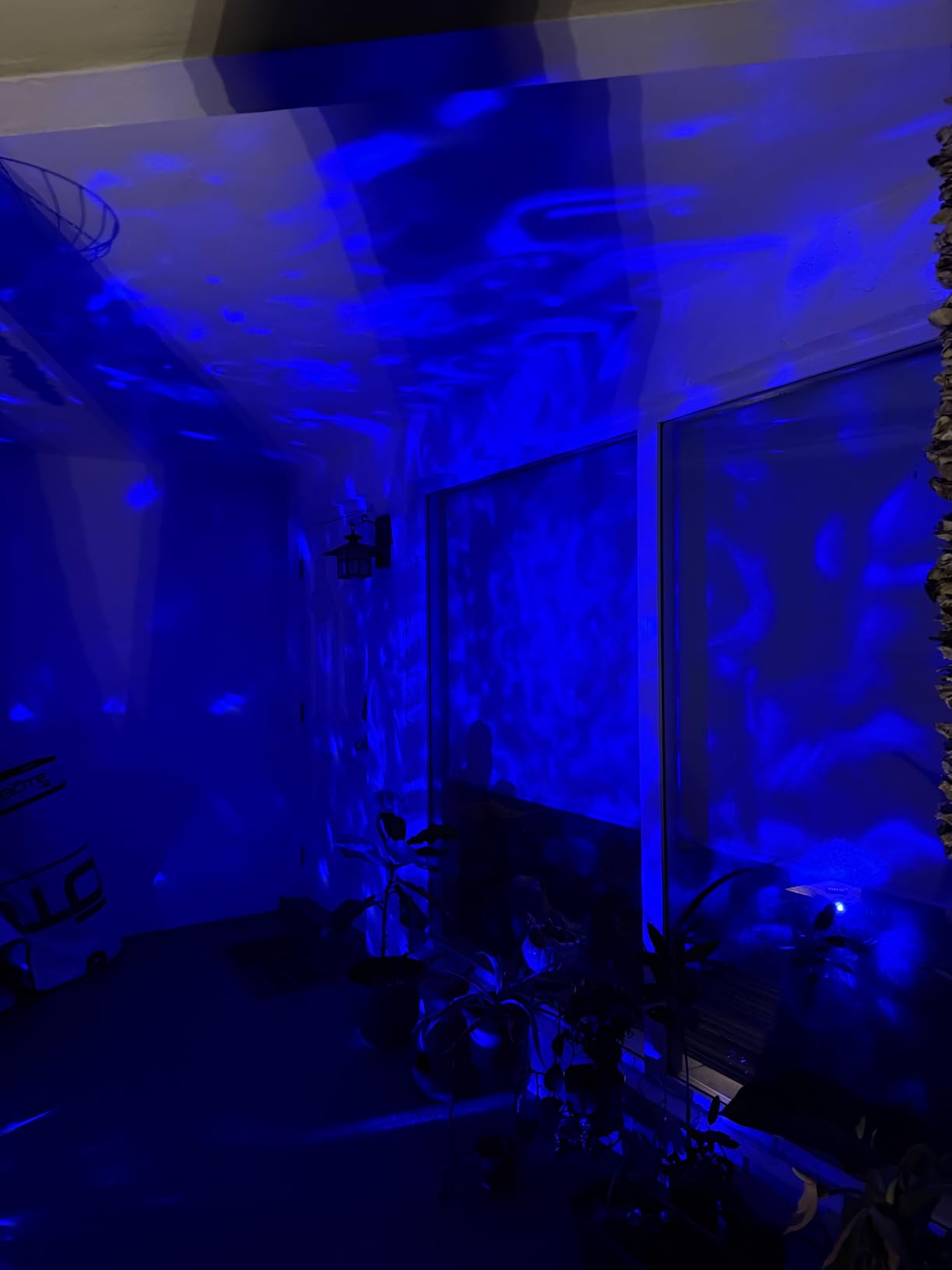 Hekation Christmas Halloween Outdoor Projector Lights, 15 Colors Water Wave Ocean Effect Night Light, Waterproof Yard Decorations With Remote and Timing customer photo 1