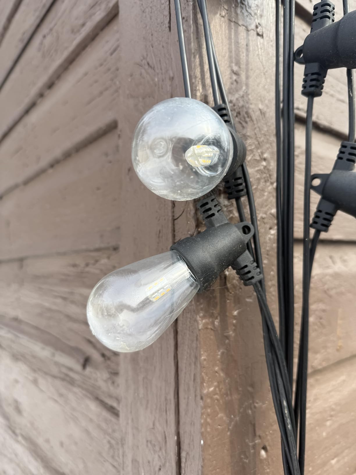 Brightech Ambience Pro 48ft Solar Powered Outdoor String Lights customer photo 1