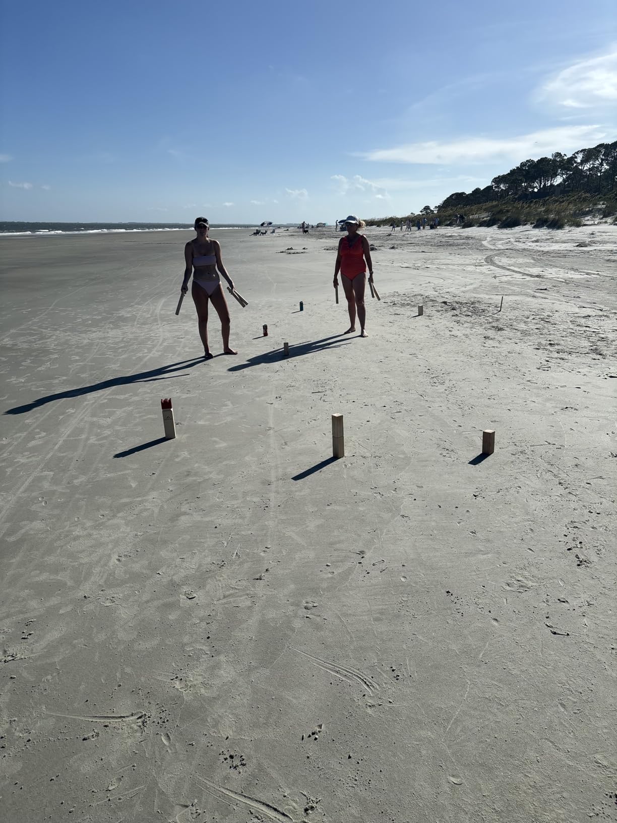 ApudArmis Kubb Yard Game Set, Viking Chess Outdoor Clash Toss Yard Game with Carrying Case - Rubber Wooden Backyard Lawn Games Set for Teenagers Adults Family customer photo 1