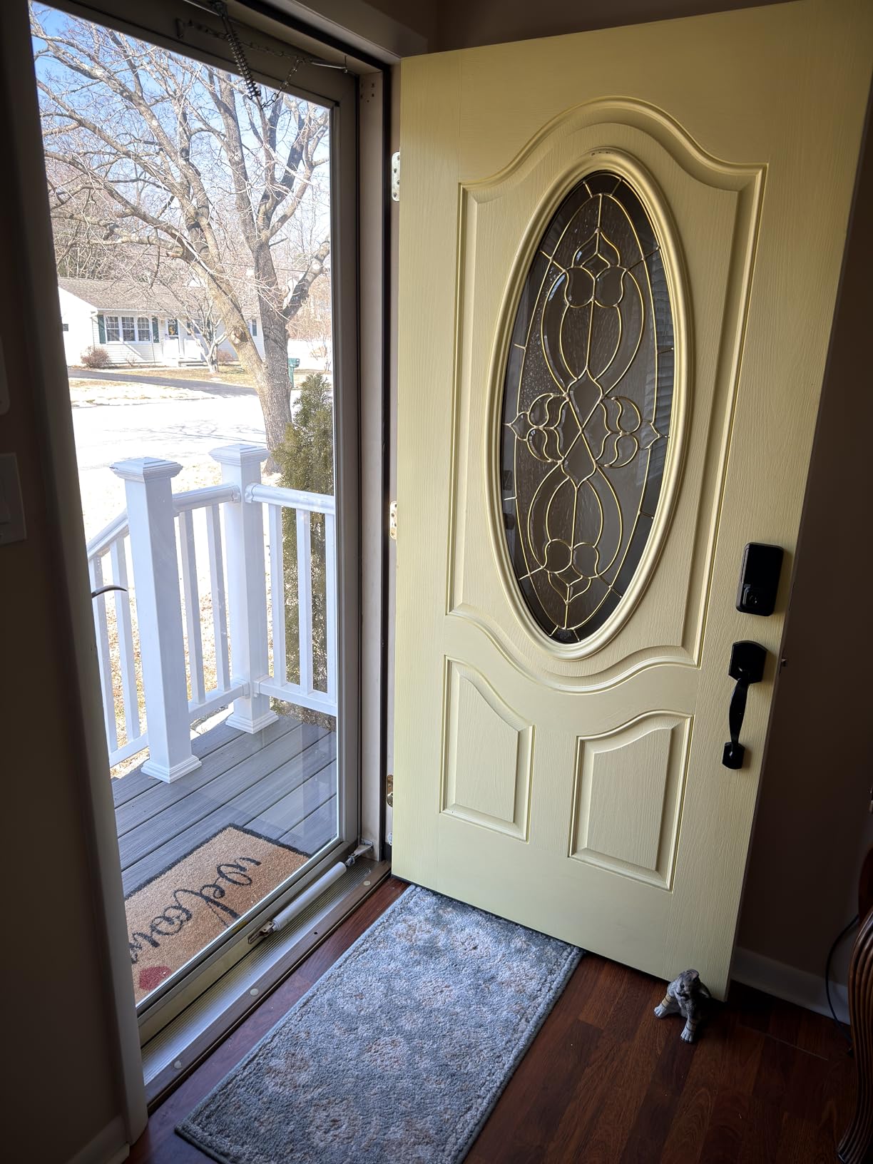 Kwikset Halo Wi-Fi Smart Lock, Keyless Entry Front Door Touchscreen Deadbolt, Matte Black Finish, Grade AAA Certified, UL Listed, Easy Install No Hub, App Control customer photo 1