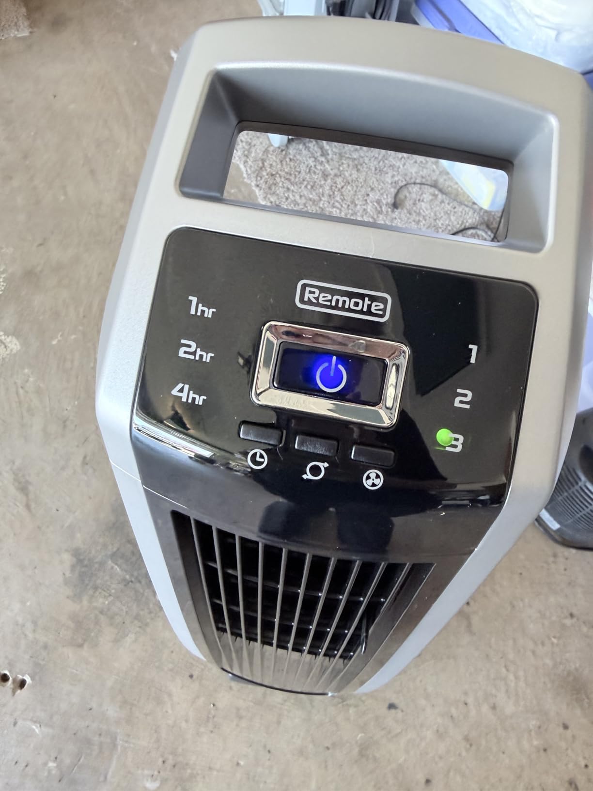 Lasko High Velocity Oscillating Tower Fan for Bedroom, Garage, Basement, and Gym with Remote Control, Timer, 3 Powerful Speeds, 35