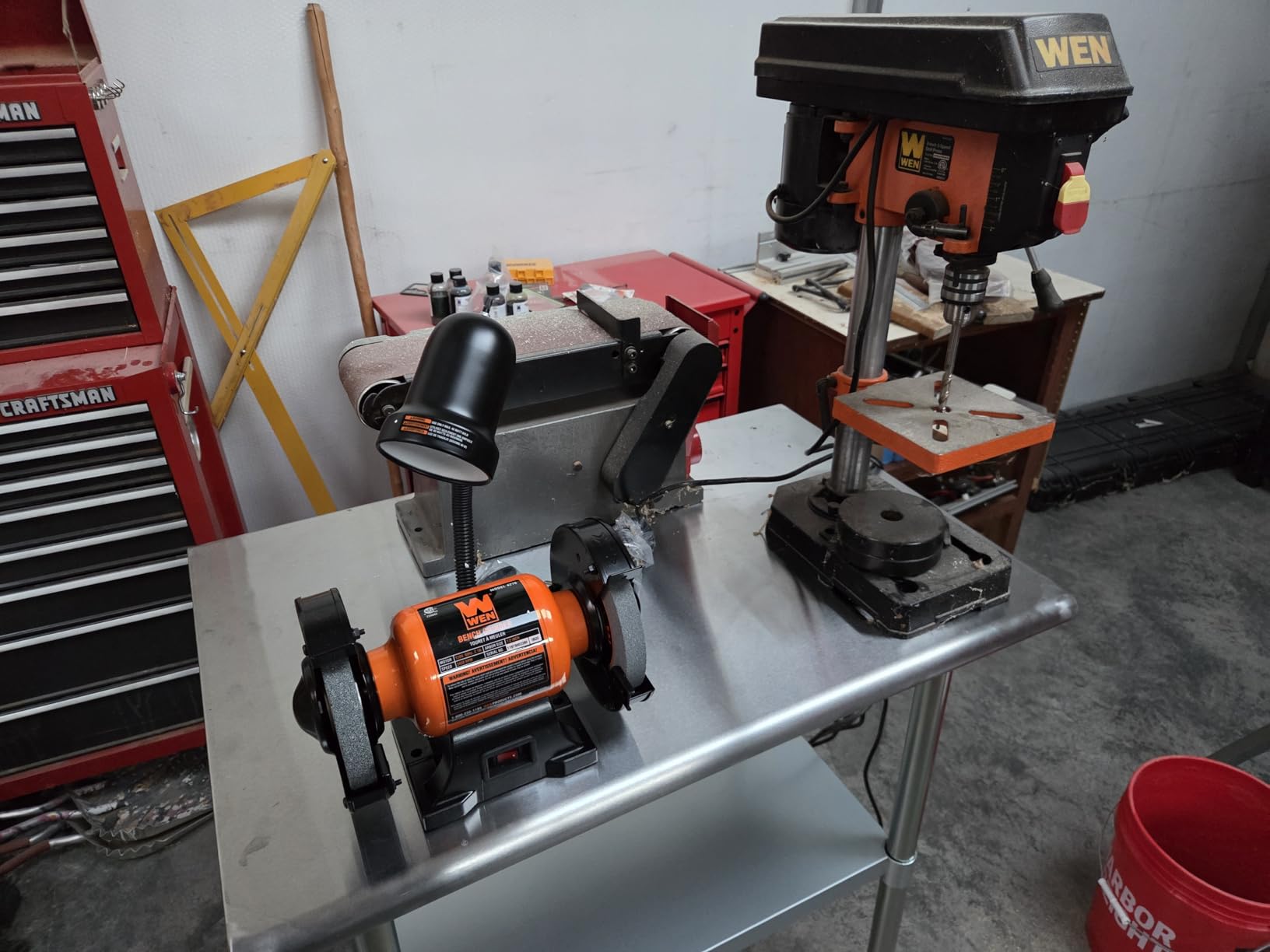 Hally Stainless Steel Table for Prep & Work 24 x 48 Inches with Caster Wheels, NSF Commercial Heavy Duty Table with Undershelf and Galvanized Legs for Restaurant, Home and Hotel customer photo 1