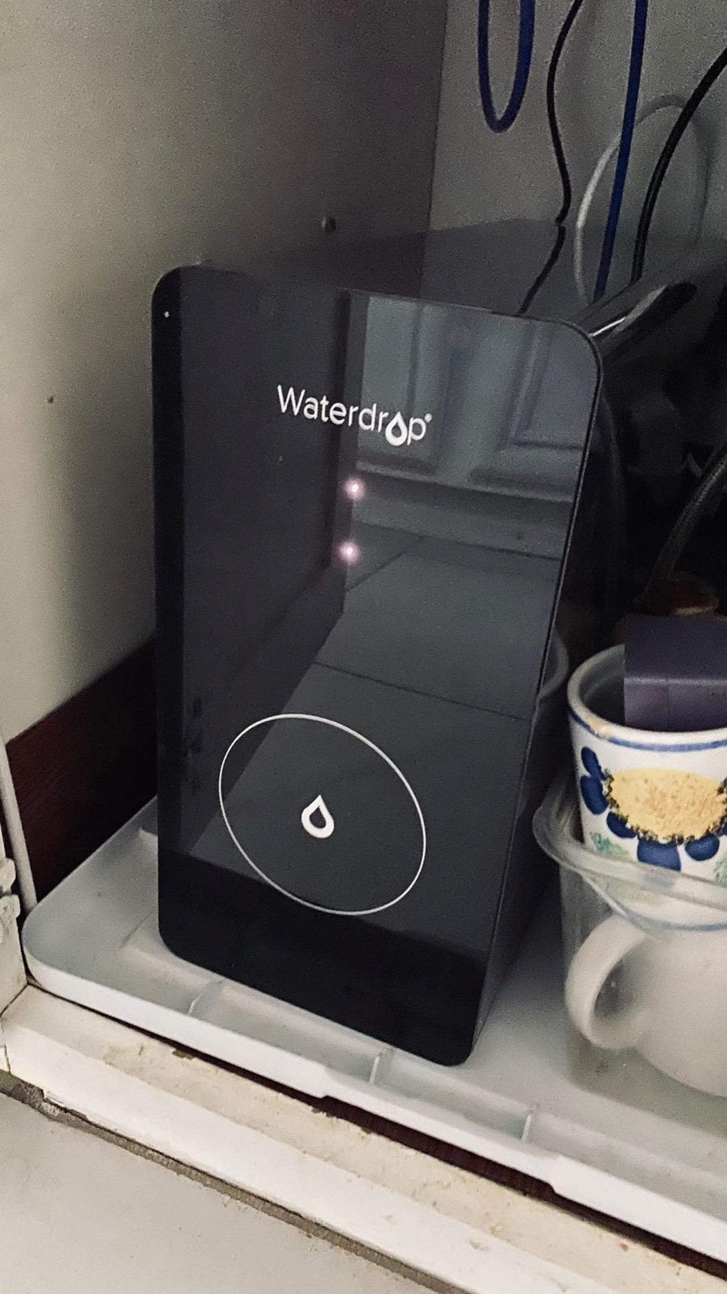 Waterdrop D6 Reverse Osmosis Water Filter, 600 GPD Under Sink Reverse Osmosis System, Reduce PFAS, 2:1 Pure to Drain, Tankless RO Water Filter System, Smart Faucet, Easy Installation customer photo 2