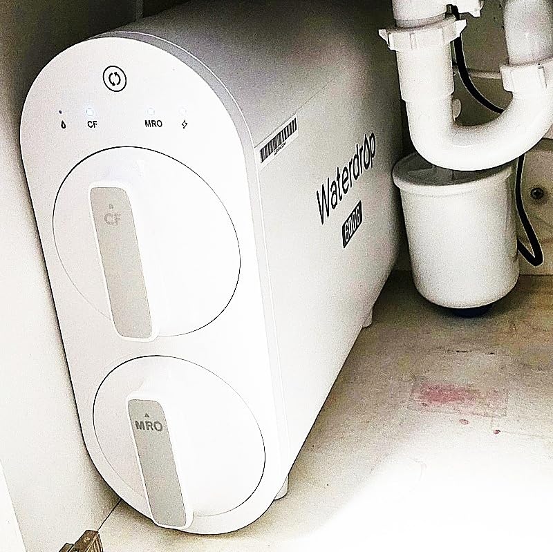 Waterdrop G2P600 Reverse Osmosis System, TDS Reduction, 7 Stage Water Filtration, NSF/ANSI 372 Certified, 600 GPD Tankless RO Water Filter System, Under Sink, 2:1 Pure to Drain customer photo 2