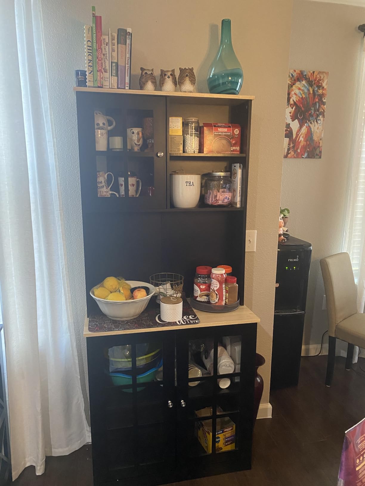 HOMCOM Kitchen Pantry Storage Cabinet, 72