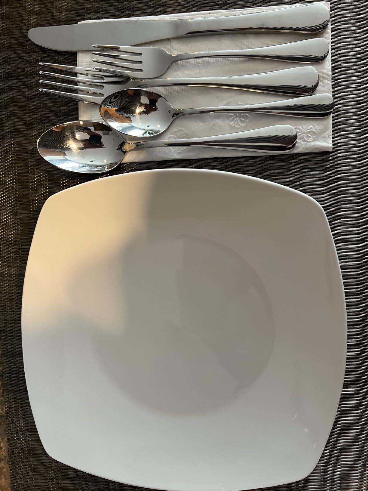 Silverware Set for 8, 40 Piece Heavy Duty Stainless Steel Flatware Utensils Cutlery Set Including Steak Knife Fork and Spoon, Dishwasher Safe, Gift Package for Wedding Housewarming customer photo 1