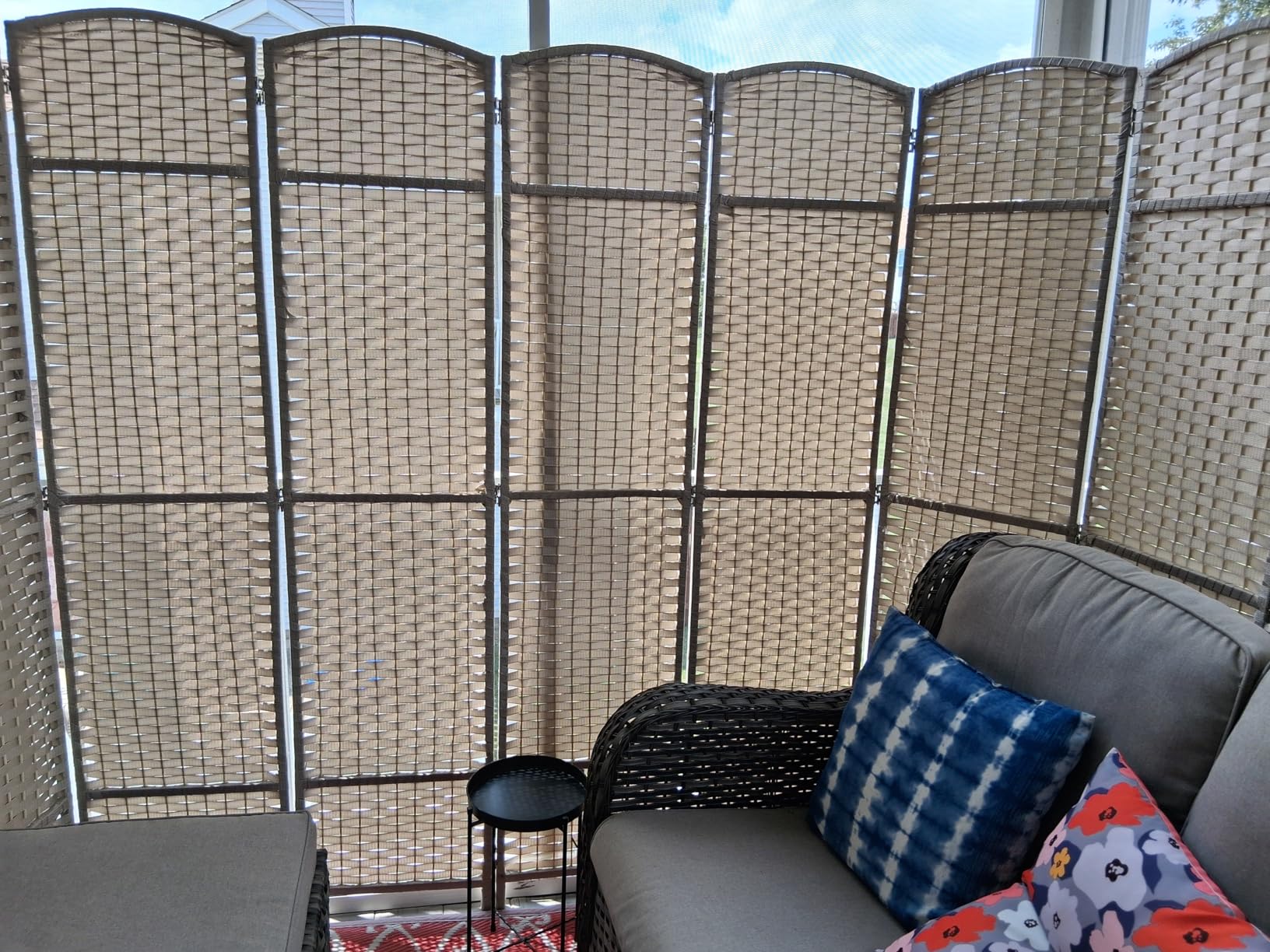 Sorbus 8 Panel Room Divider 6 ft. Tall customer photo 2