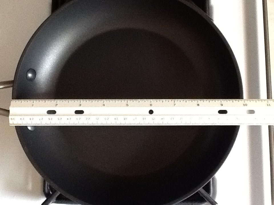 KitchenAid Hard Anodized Induction Nonstick Square Grill Pan/Griddle with Pouring Spouts, 11.25 Inch, Matte Black customer photo 1