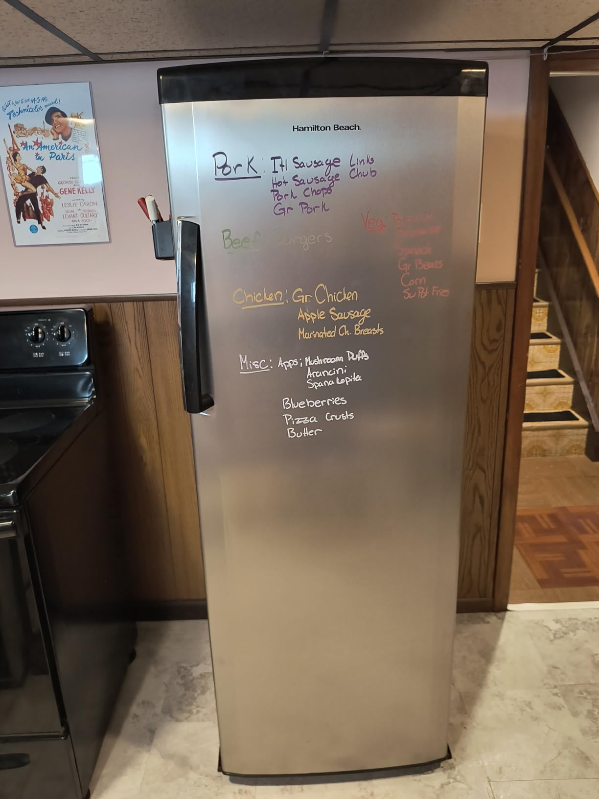 Hamilton Beach HBFRF1100, 11 cu ft, Upright Freezer, White customer photo 1