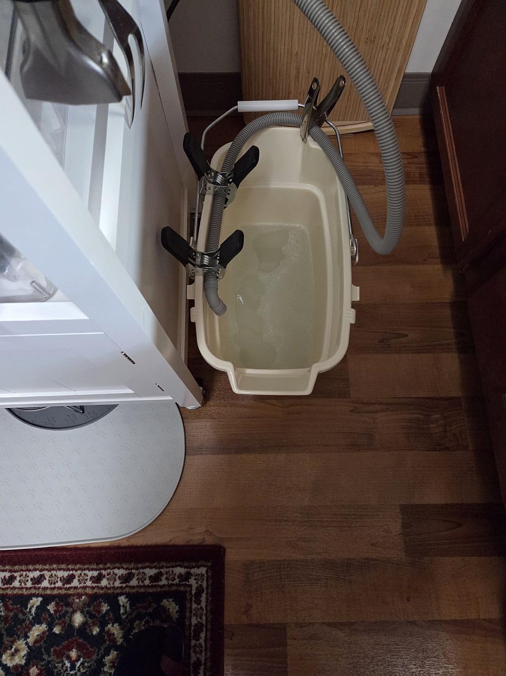 AIRMSEN Portable Countertop Dishwashers, 5 Washing Programs Mini Dishwashers with 5 L Built-in Water Tank and Double-layered Glass Door, No Hookup Needed for Home, Apartments & RVs customer photo 1