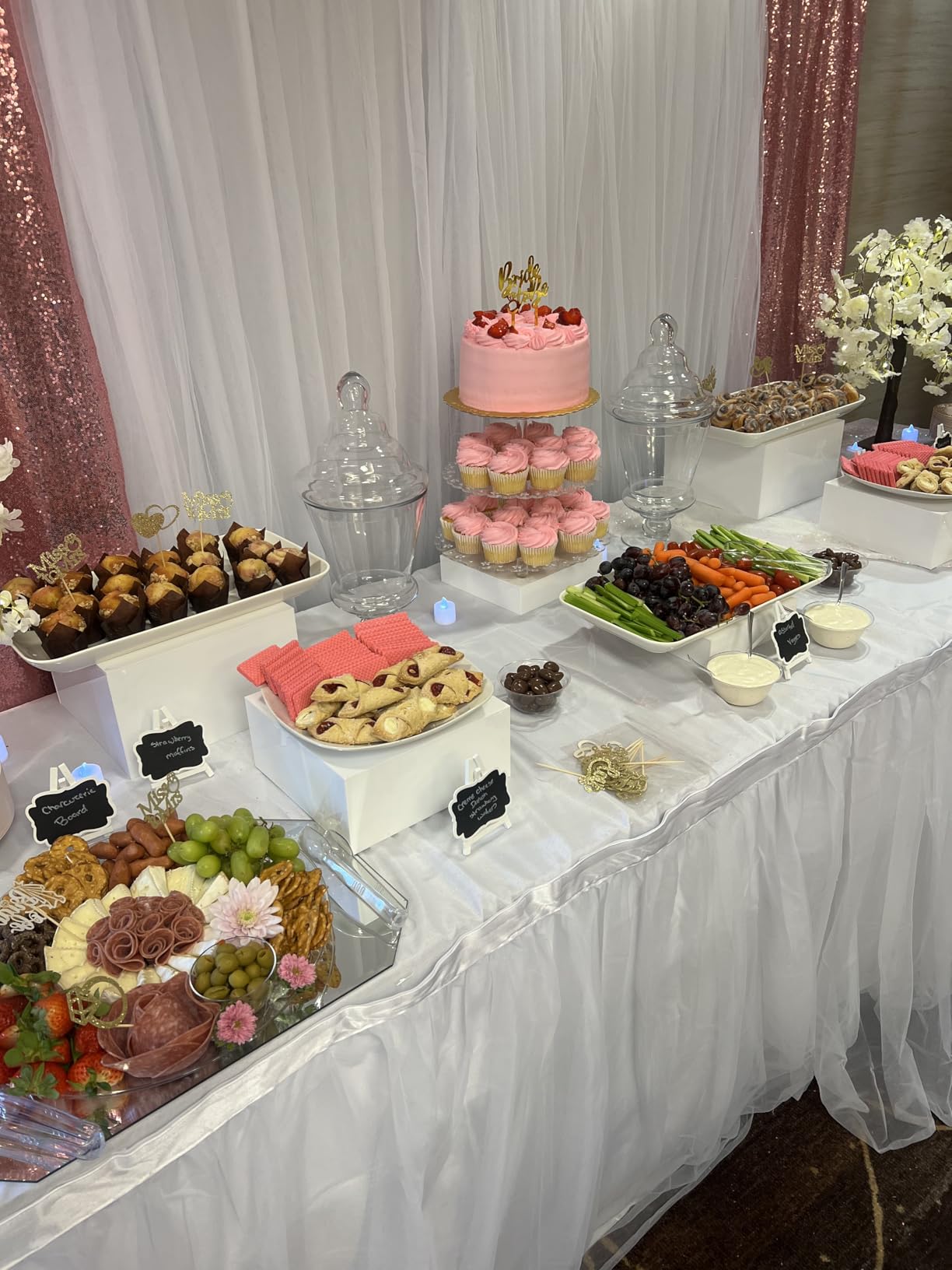 DELLING 16 Inch Large Serving Platter Set of 3, White Porcelain Platters for Serving Food - Rectangular Serving Trays for Party Entertaining, Oven Safe to 590F, Dinnerware customer photo 1